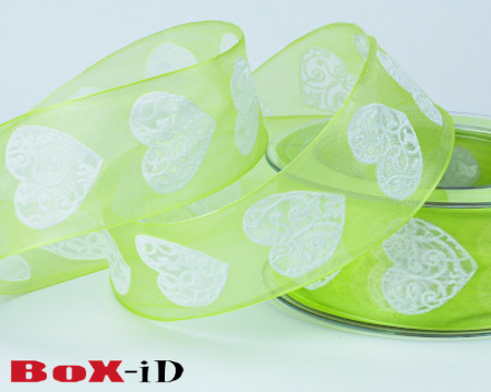 Liebesfilm : Vert/blanc        40mm x 20m